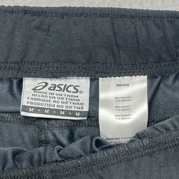 Asics Jogger Pants Mens M Gray Loungewear Comfortable Workwear Sweat Pants New - Picture 14 of 15